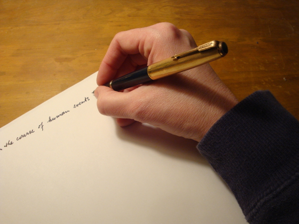 On Writing Longhand. - Nordic Solitude